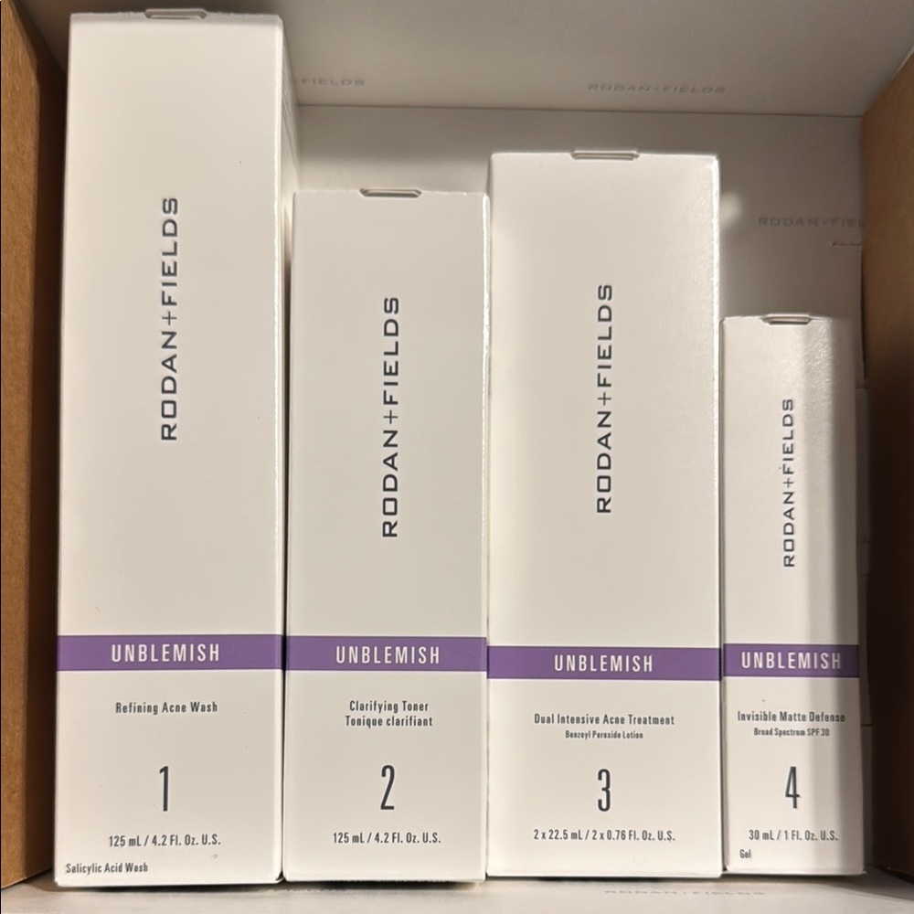 Rodan + Fields Unblemish Skincare Collection